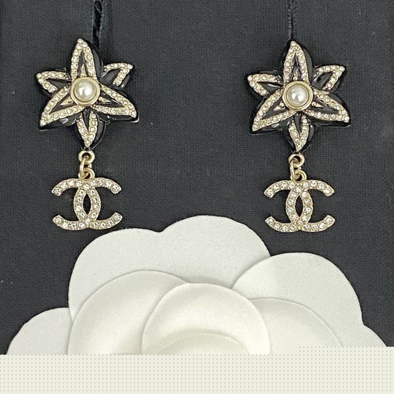 Ch*el earrings